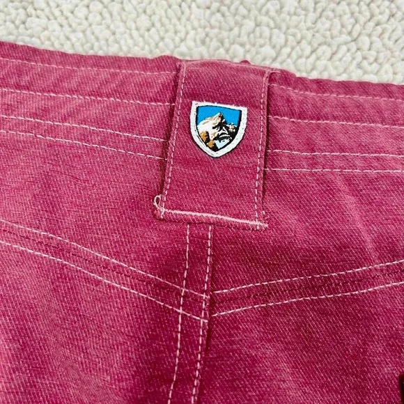 Kuhl Skort Women s 8 Mauve Hiking Camp Skirt Zip Pockets Stretch - Picture 8 of 8